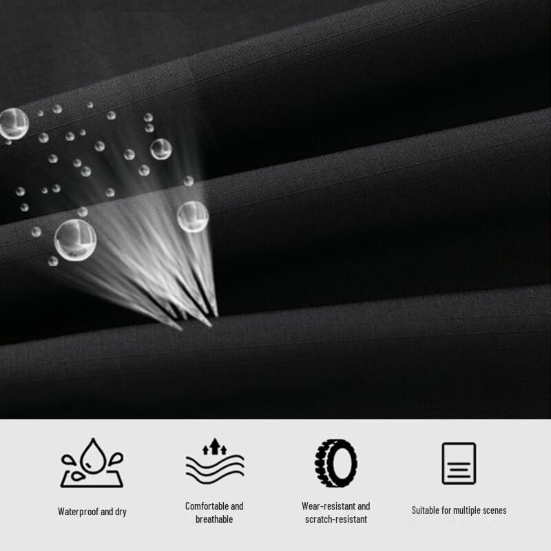 Warrior Men's Outdoor Waterproof Straight-Leg Pants