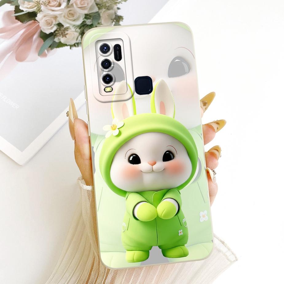For Vivo Y30 Y50 Case 1935 1938 Cute Cat Duck Cartoon Cover Soft TPU Phone Cases For Vivo Y50 Y 30 VivoY30 VvioY50 Fundas Bumper