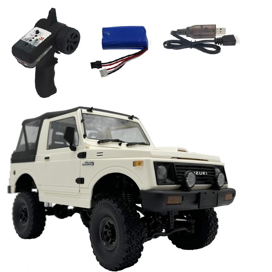 2.4G Радиоуправляемая Машинка WPL C74-1 Suzuki Jimny Пульт Дистанционного Управления 4WD Внедорожник Скалолаз Для Взрослого Ребенка Мальчика Игрушки Подарки