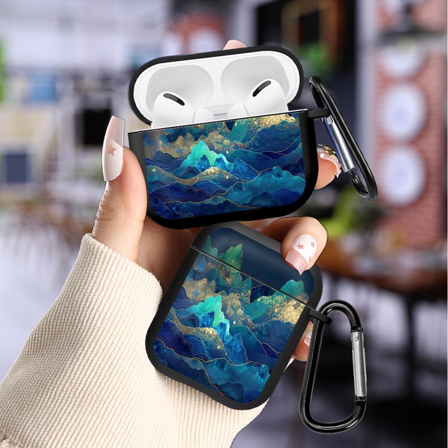 Чехол для Airpods 2 1 Pro2 Pro 3 Pro3 4 Чехлы для наушников Обложка Гора Люцзинь Море