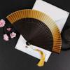 Carved Bamboo Folding Fan Vintage Chinese Style Hollow Fan Wedding Hand Fan Fragrant Party Prop Decor Gift Home Decoration