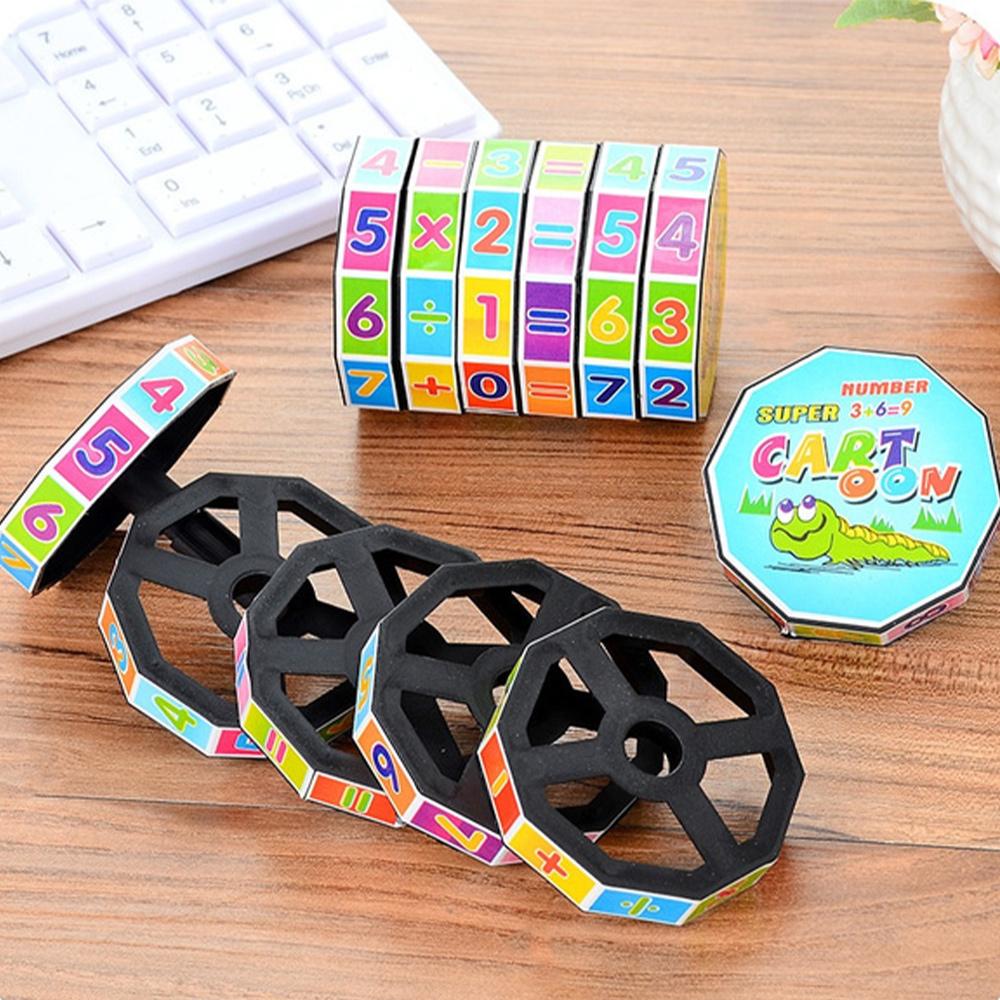 Learning Toys for Kids 3 4 5 Yr - Slide Puzzles Mathematics Numbers Magic Cube