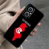 Tunisia Flag Map Case For OPPO Reno 11 11F 10 Pro 4Z 5Z 8T 5 6 7 8 Lite OPPO Find X5 X6 Pro X2 X3 Lite Cover