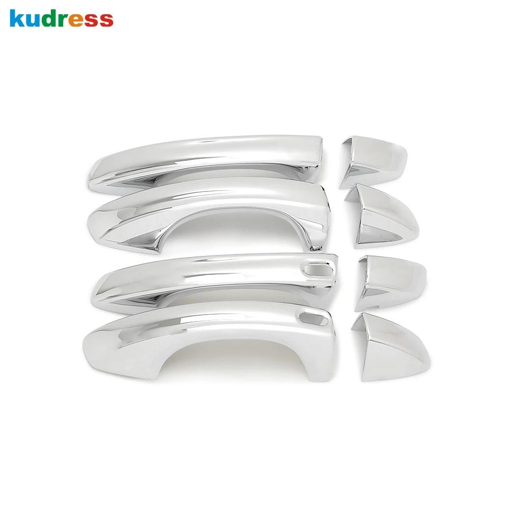 Door Handle Cover Trim For Volkswagen VW Teramont Atlas 2017- 2024 Chrome Car Side Handles Catch Cap Shell Accessories