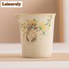 230ml Handmade Cream Ru Kiln Porcelain Tea Pitcher Hand Grasping Fair Cup Cha Hai Household Justice Cup Teaset Craft Supplies