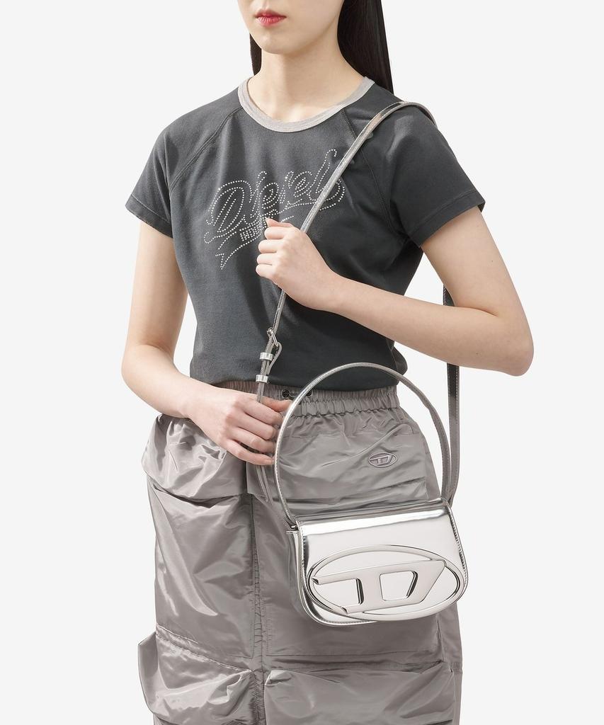 Diesel 1Dr Shoulder Bag - Silver / X08396Ps202H0535