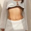 Rice Beading Waist Chain Female Body Chain Belt Belly Chain Aesthetic Body Chain Party Waist Decors Beach Belly Chain