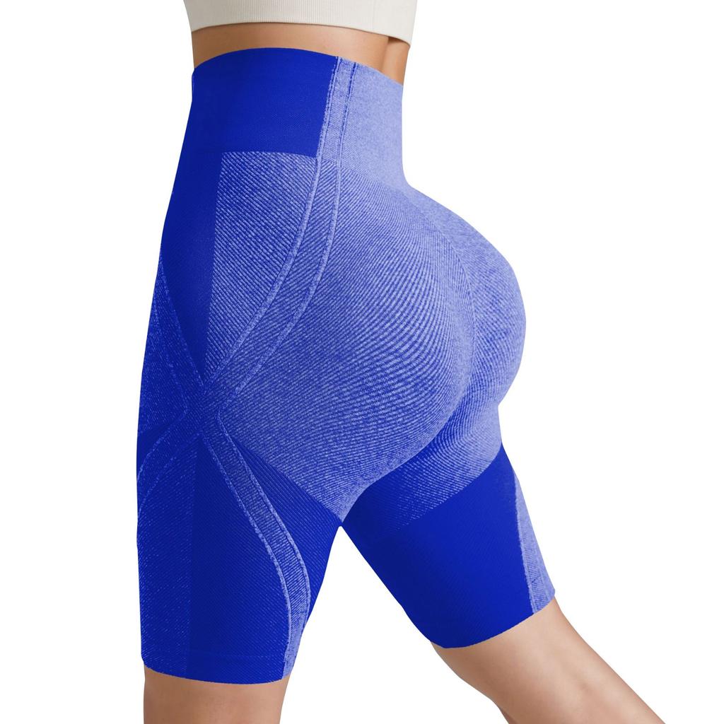 Women's High Waist Peach Hip Lifting Sports Shorts Tight Yoga Shorts