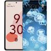 Парный чехол для телефона с дельфином и китом Для Google Pixel 9 8 9A 8A 7 7A 6 Pro XL 6A 5G Черный Мягкая задняя крышка Роскошный TPU Чехол