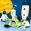 (Precious memory)Puzzle Acousto Optic-Space Toys Space Model Space Station Rocket Aviation Series