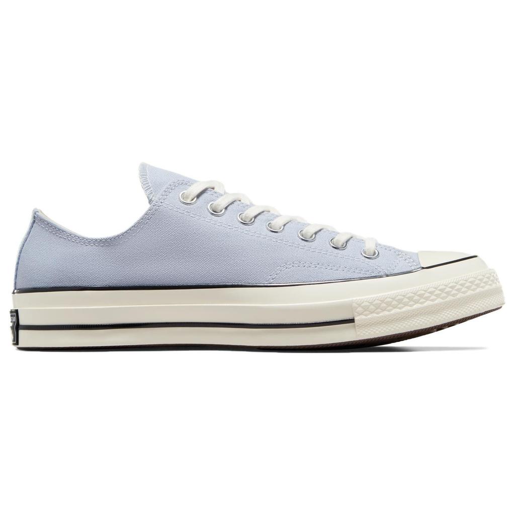 Converse Chuck 70 Low Cloudy Daze Grey Unisex Sneakers Blue Egret Black A06522C