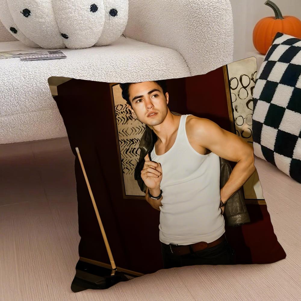 PPaxton HallYoshida Cushion Cover Throw Pillow Cover Hidden Button Durable Polyester Chair Cushion