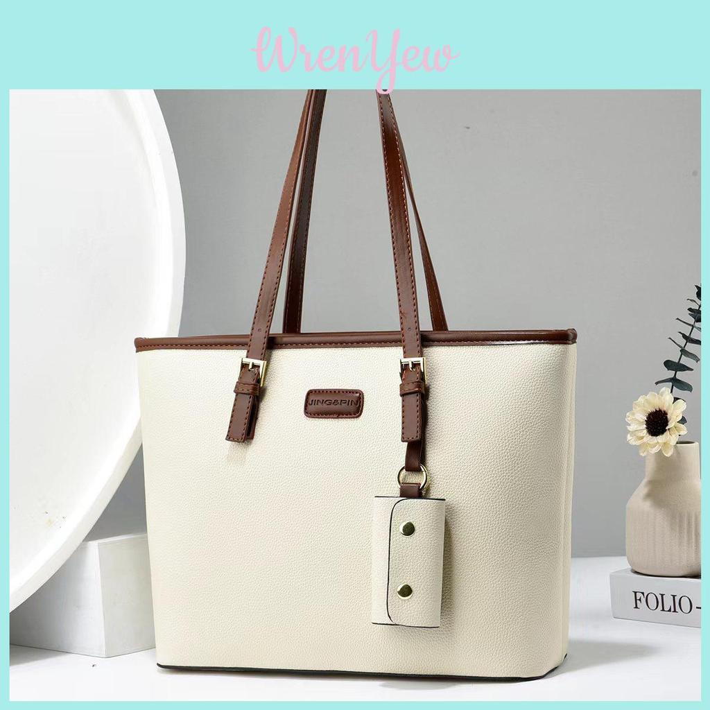 Fashionable Single Shoulder Mom Bag Made Of Pu Material With Internal Zipper Compartments