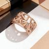 Arc Shape Hollow Design Scarf Clips Smooth Scarves Brooches Metal Scarves Buckle Ring  Decoration