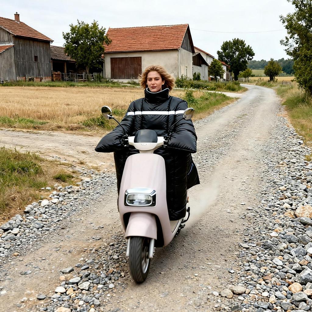Накидка на ноги для езды, Термальная накидка на шею и колени, Велосипедная наколенник, Термальный ветрозащитный экран для электросамоката, Женская и мужская, Зимняя, для улицы