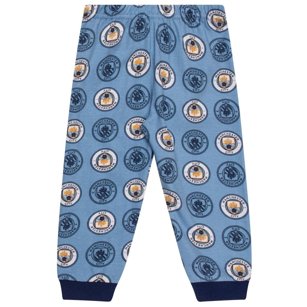Manchester City FC Baby Boys Long Pyjama Set