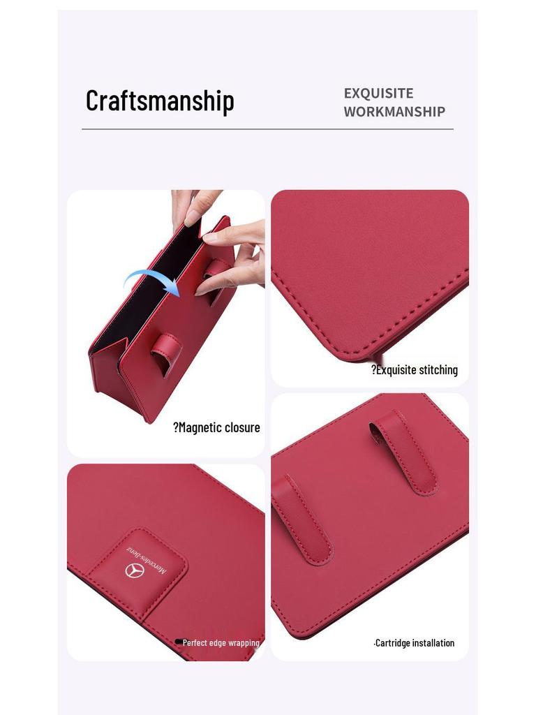 Compatible with Mercedes-Benz E300L, E260, GLC, C260L Door Storage Boxes/Bins.