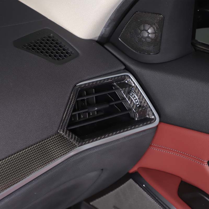 Для BMW G20 G21 G22 G23 Серии 3 4 2025-2025 Накладки на центральную консоль и панель приборов из настоящего карбона