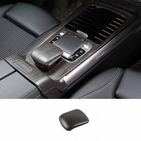 For Benz GLA W156 - Console Gear Car Central Shift Knob Cover Oak Grain