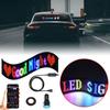 Scrolling Advertising LED Sign USB 5V App Control Logo Custom Text Light Animation Display Programmable DIY Screen Car Patt W0D6