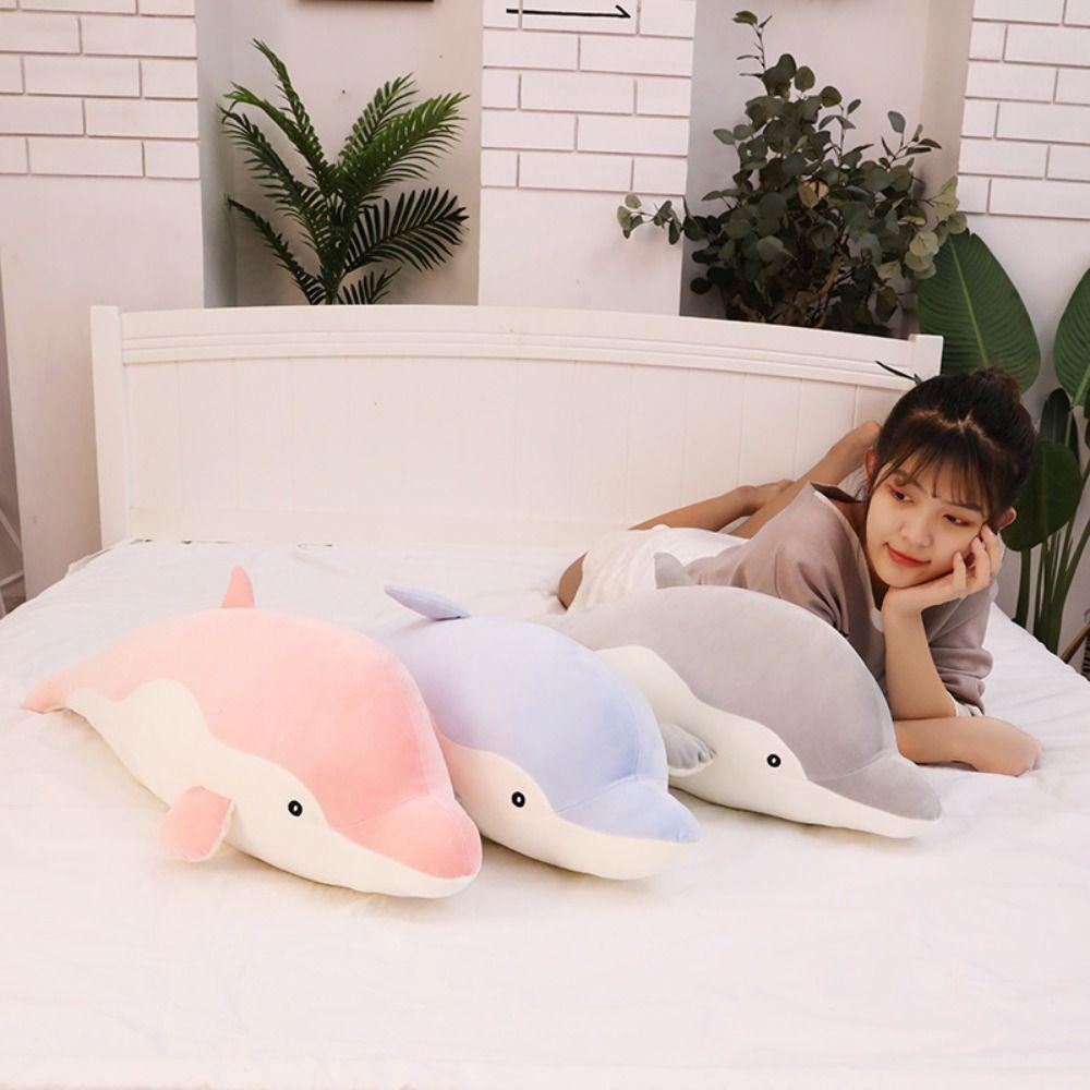 Toys Plush Doll Baby Kids Dolphin Plush Toys Stuffed Toys Pillow Cushion Stuffed Ocean Animals Doll