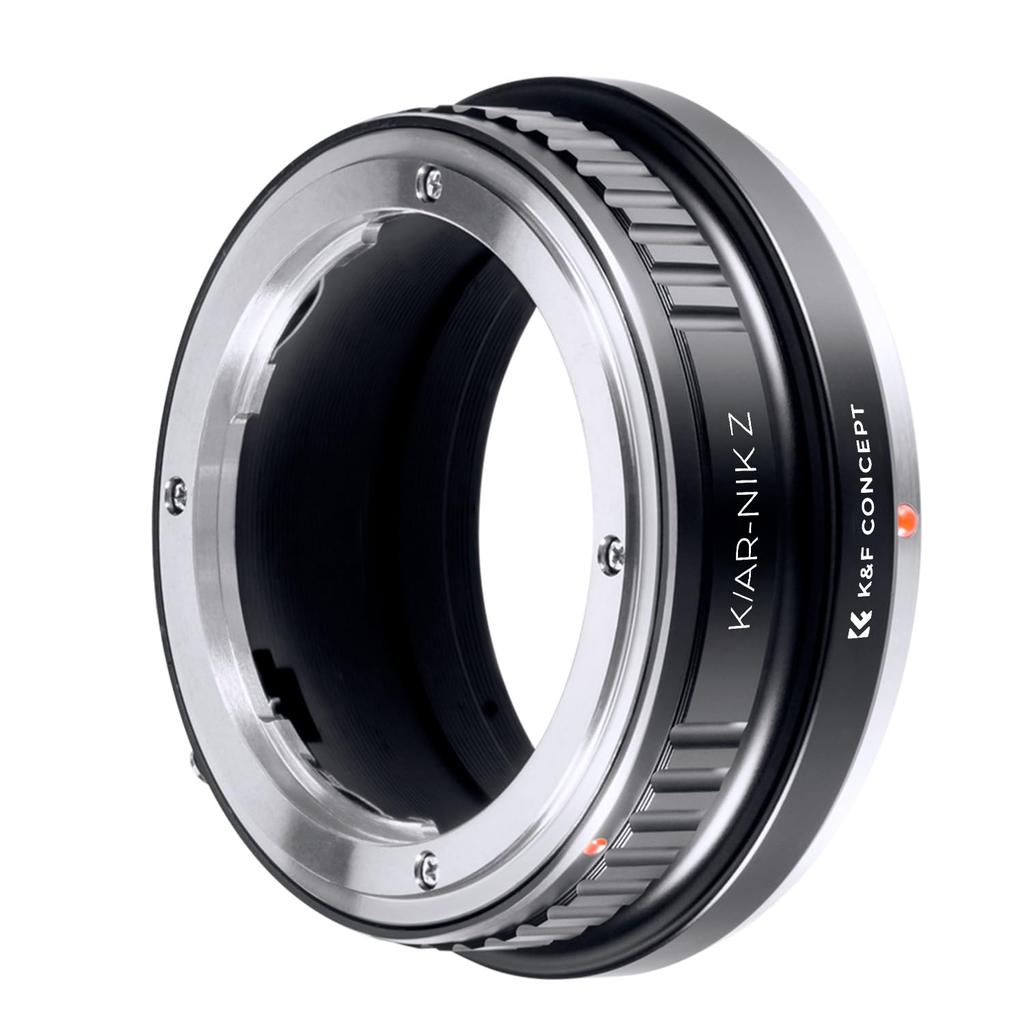Адаптер для крепления объектива производителя Concept Direct Store, совместимый с Nikon Z Mount Adapter Z с ручной фокусировкой Объектив Konica AR Mount Nikon Z Mount