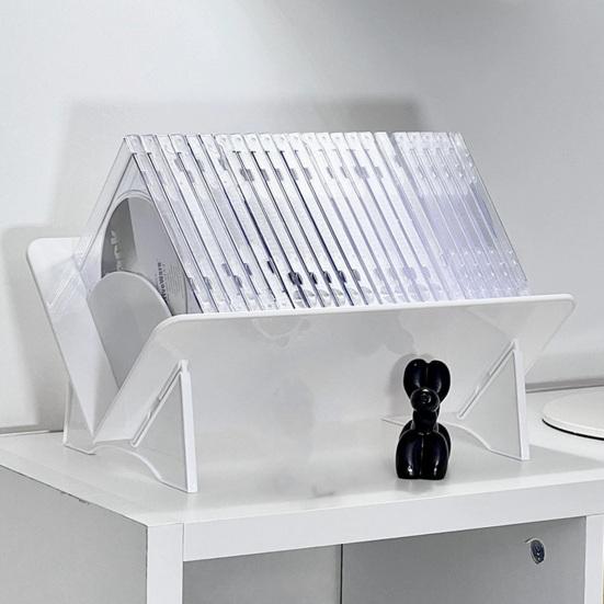 Подставка для DVD-дисплея, органайзер для книг, стеллаж для хранения альбомов, полка большой емкости, настольный держатель для коллекции пластинок, держатель для музыки