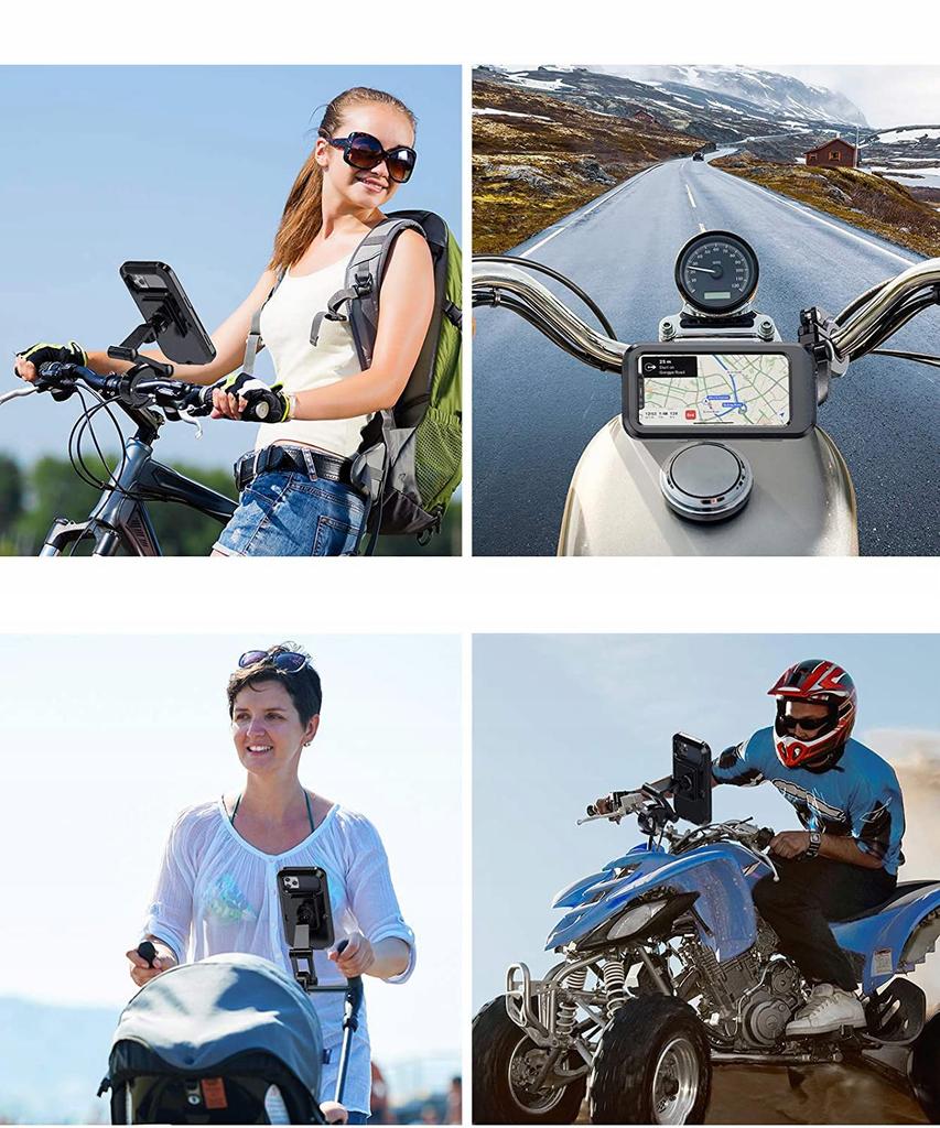 Waterproof Motorcycle Bike Phone Holder