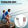 2 шт. Сигнализатор поклевки для ловли карпа, портативный легкий индикатор поклевки для рыбы, свингер