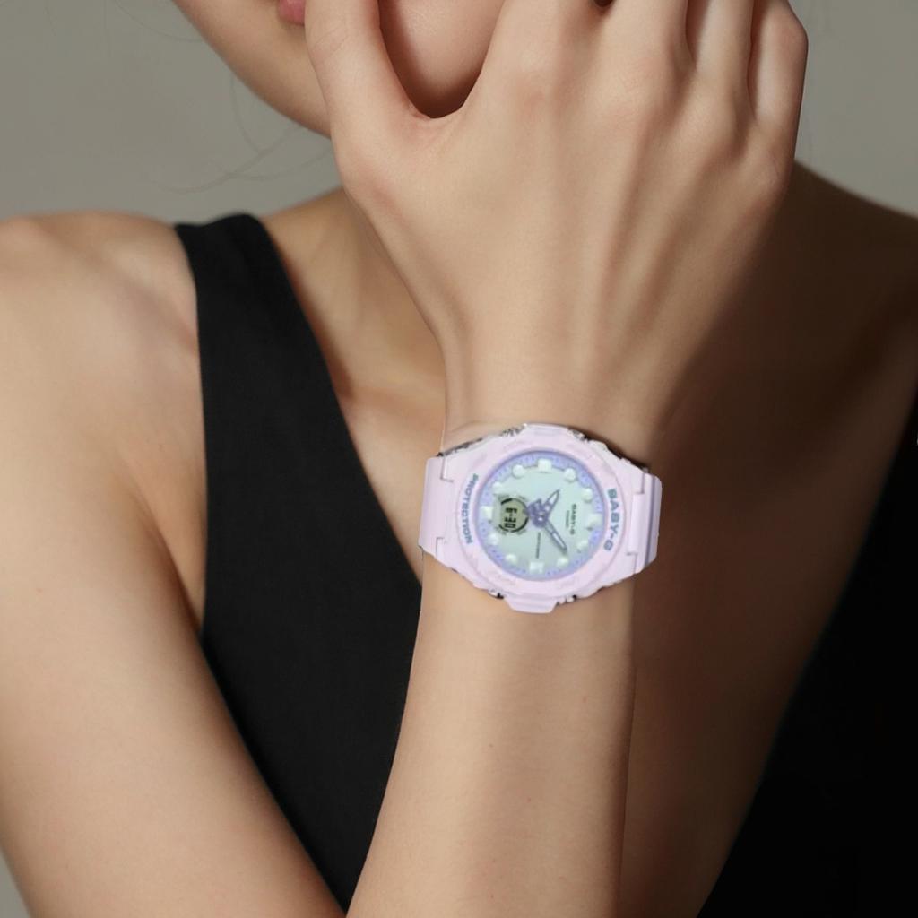 Casio Женские часы BABY-G Синие BGA-320FH-4AJF BGA-320FH-4AJF