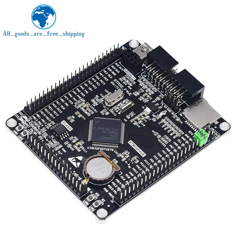 TZT STM32F407VET6 Плата разработки Cortex-M4 STM32 Минимальная системная плата для обучения Ядро ARM