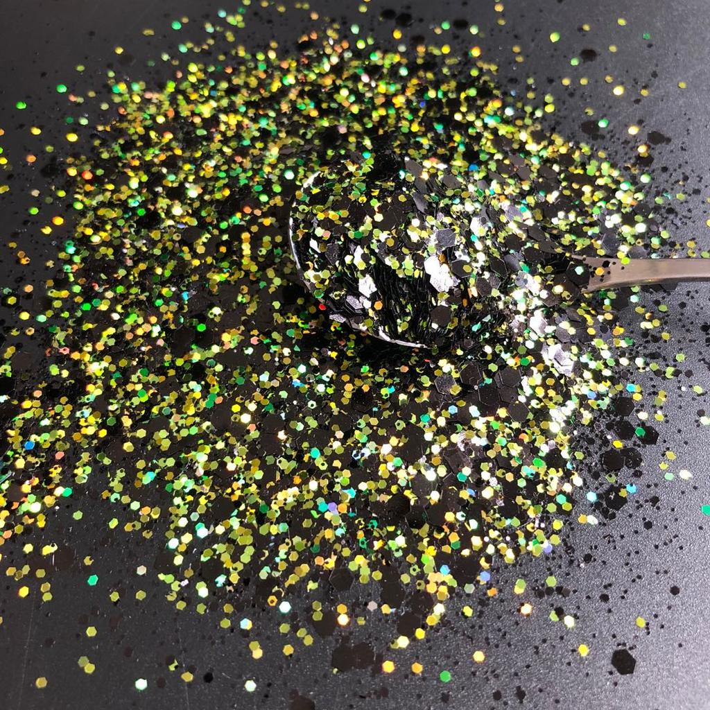 1Kg Bag Custom Glitter Mix Factory Polyester Chunky Glitter Bulk
