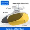 Солнцезащитный козырек двойного назначения с антибликовым покрытием для дневного и ночного вождения