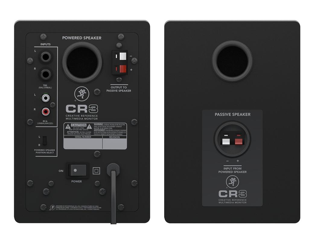 Mackie CR3 Monitor Speakers (Pair)
