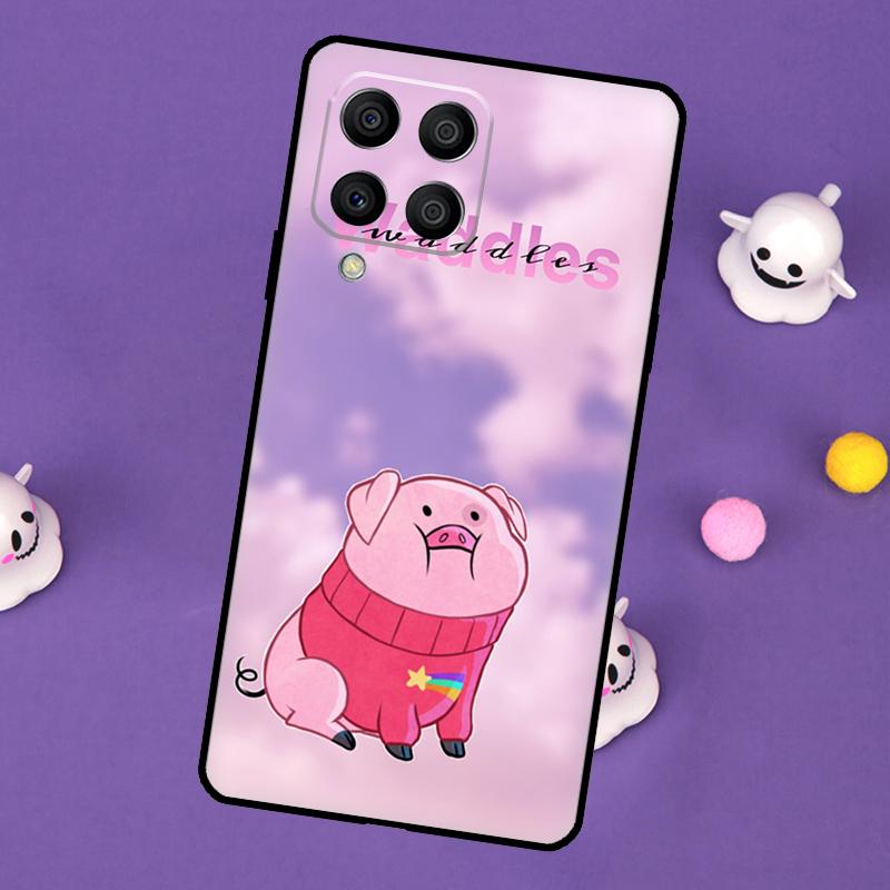 Мультяшная свинка Чехол для Samsung Galaxy M11 M51 M31 M33 M13 M23 M53 M15 M55 M14 M34 M54 M20 M32 M52