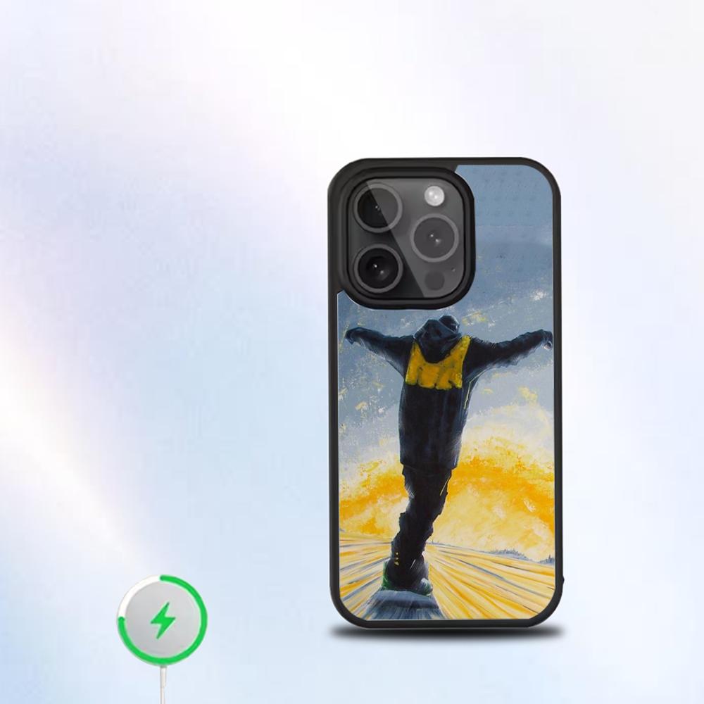 Skiing Snow Snowboard Ski Phone Case For IPhone 16 15 14 13 12 11 Pro Mini Max Soft Magnetic Cover