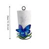 Acrylic Wood Base Christmas Paper Towel Holder 2D Flat Print Kitchen Roll Dispenser  Living Room