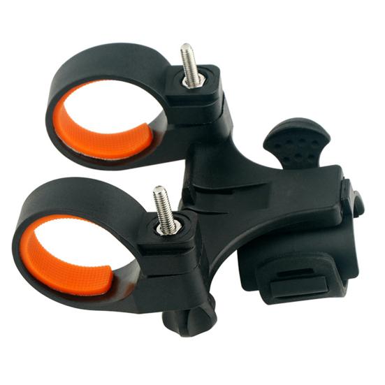 1 комплект, держатель для велосипедного фонаря, противоскользящая силиконовая прокладка, быстросъемный передний руль, зажим для фонарика, крепление для велосипеда