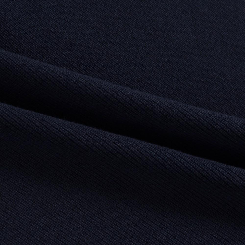 [Lacoste] Men's Short-Sleeve Rib Knit Twisted Yarn Crew Neck Pullover AH827E-56G166