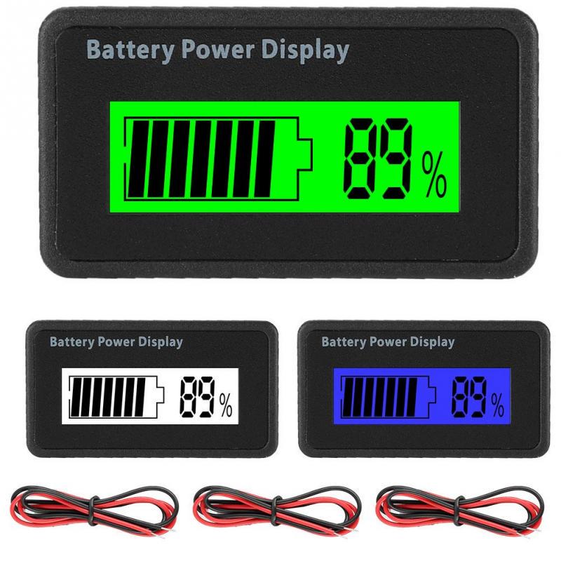 Цифровой индикатор емкости аккумулятора GY-6H для 12-48 В с графическим дисплеем