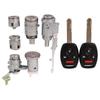 For 2003-2007 Honda Accord Ignition Switch Door Barrel Trunk Lock & Keys Kit New