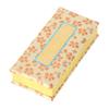 4.0-inch Memorial Book with Weather Pattern and Convenient Dates (12cm X 5.2cm), Beige
