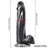 Woman's Liquid Silicone Soft Simulation Big Dildo Dildo Masturbation Device Backyard Anal Plug