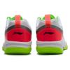 Кроссовки для бадминтона Li Ning Gladiator с амортизацией, износостойкие, низкие, унисекс, ярко-красные, флуоресцентный цвет AYZT011-2