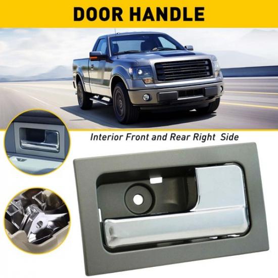 Внутренняя ручка двери Передняя Задняя Левая Правая Для Ford F150 F-150 Lobo 2009-14