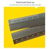 Aluminum Alloy Folding Ruler 30cm Metal Ruler High Quality Stationery Ruler  Students
