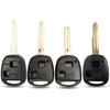 2 Buttons Car Remote Key Fob Case Shell For Toyota Yaris Corolla Echo Replacement Shell