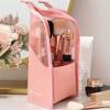 1pc Multi-functional Makeup Storage Box Zipper Cosmetics Bag Makeups Brush Organizer Travel Carry Case Cosmetic Tools
