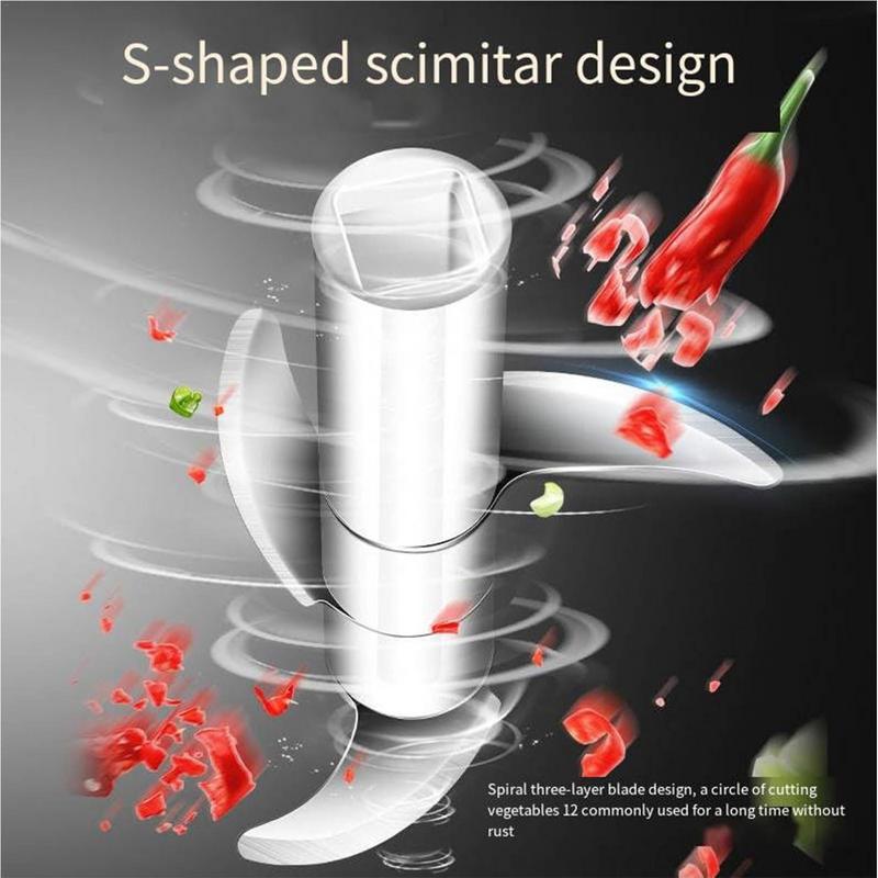 Ручной прессовый измельчитель Нержавеющий измельчитель для продуктов Измельчитель для овощей Нажимной ручной Нержавеющий измельчитель для продуктов Многофункциональный ручной