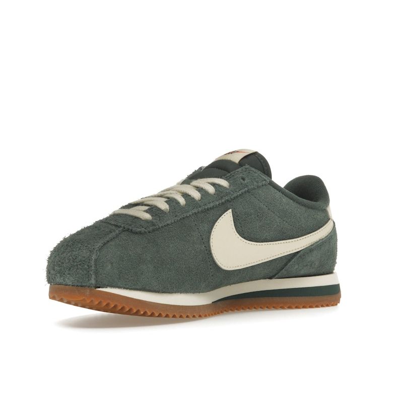Nike Cortez Vintage Vintage Green Muslin Women Sneakers Gum-Medium-Brown FJ2530-301